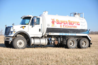 contact super septic and excavation